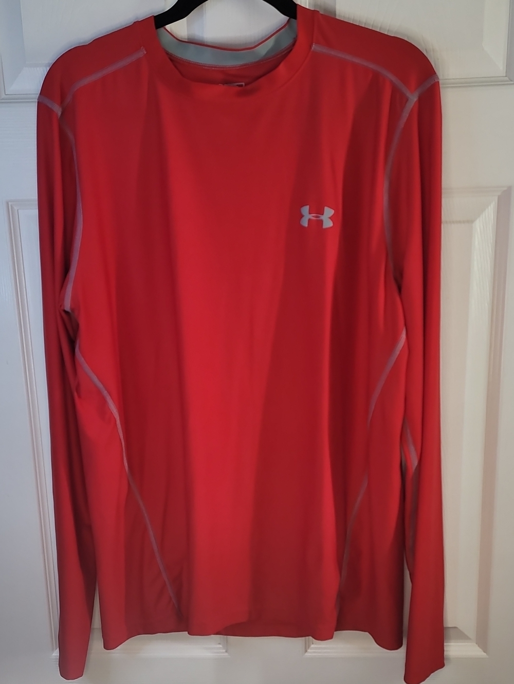 Under Armour Red Long Sleeve Performance Top